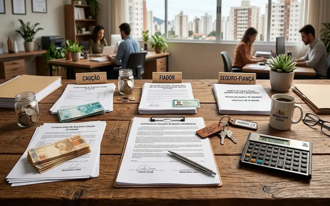 Aluguel de apartamentos: caução, fiador ou seguro-fiança? Entenda as garantias