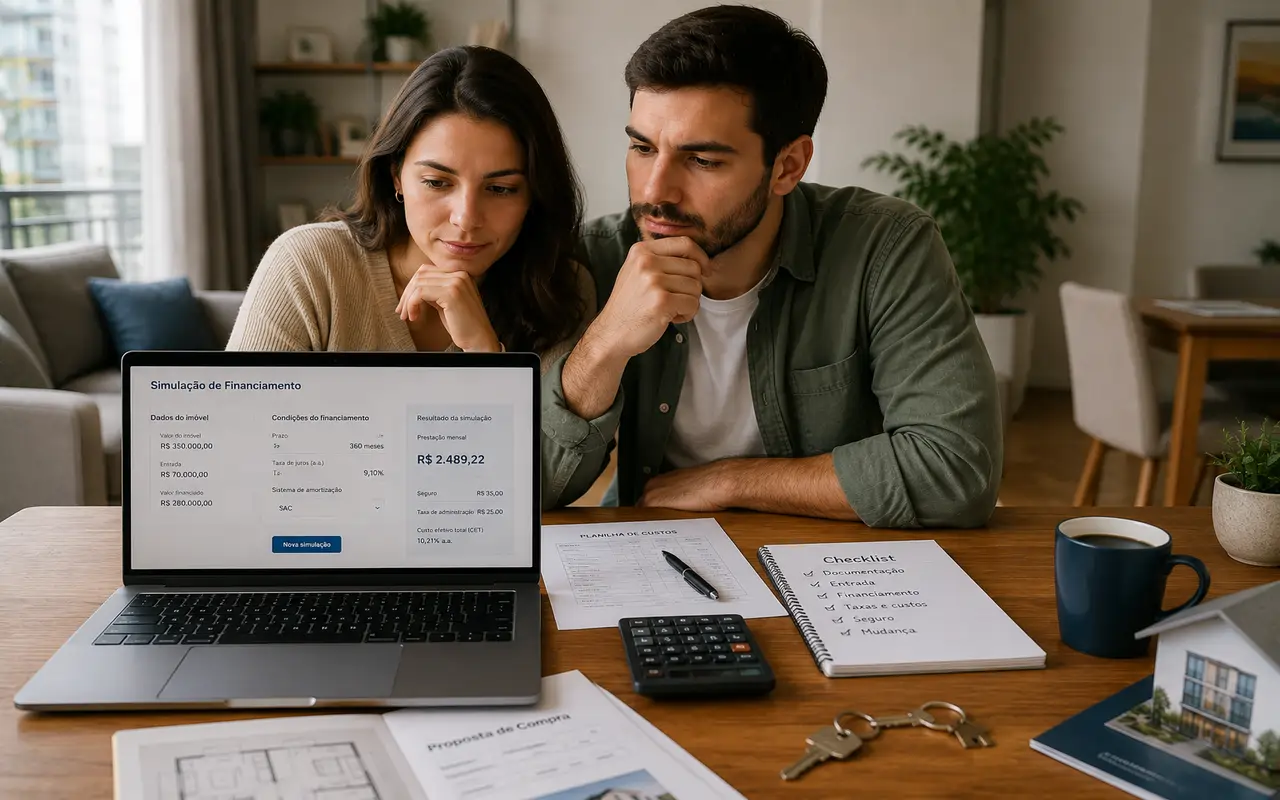 Apartamentos para comprar: entrada, renda, FGTS e financiamento em 2026
