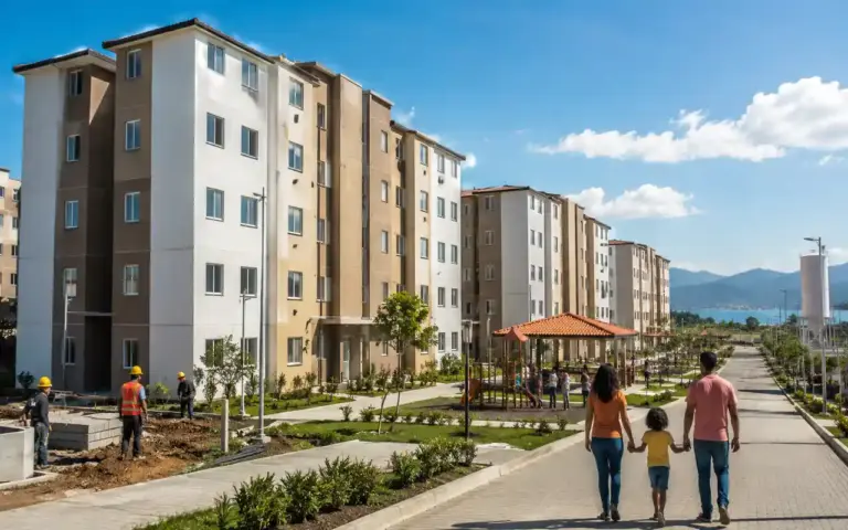 Um quarto tem m² mais caro e dois quartos o menor preço médio de venda no país