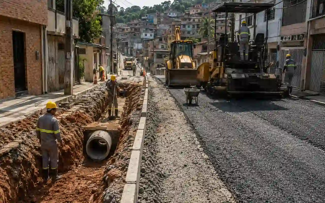 Pavimentação em Cariacica: oito bairros entram no novo pacote de infraestrutura