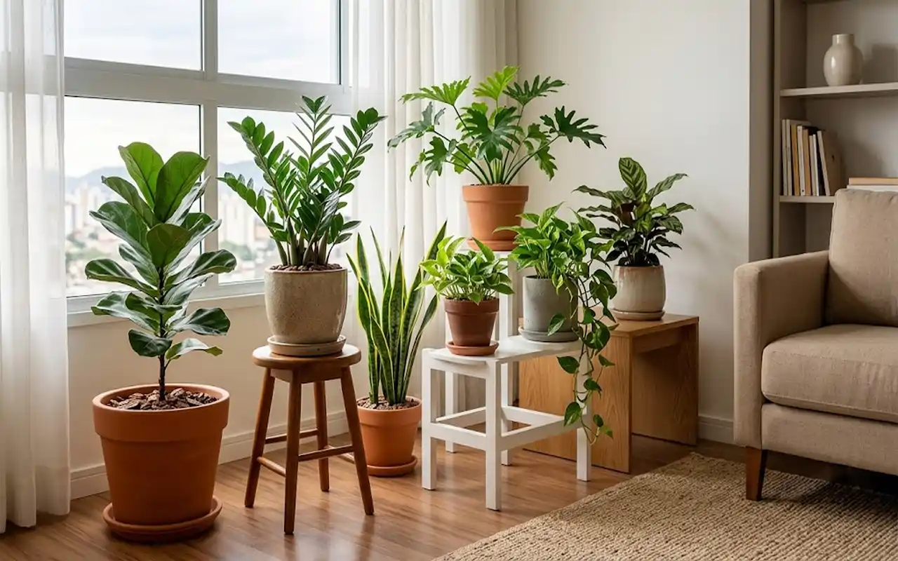 Plantas para apartamento: luz, rega e manutenção para acertar no cultivo