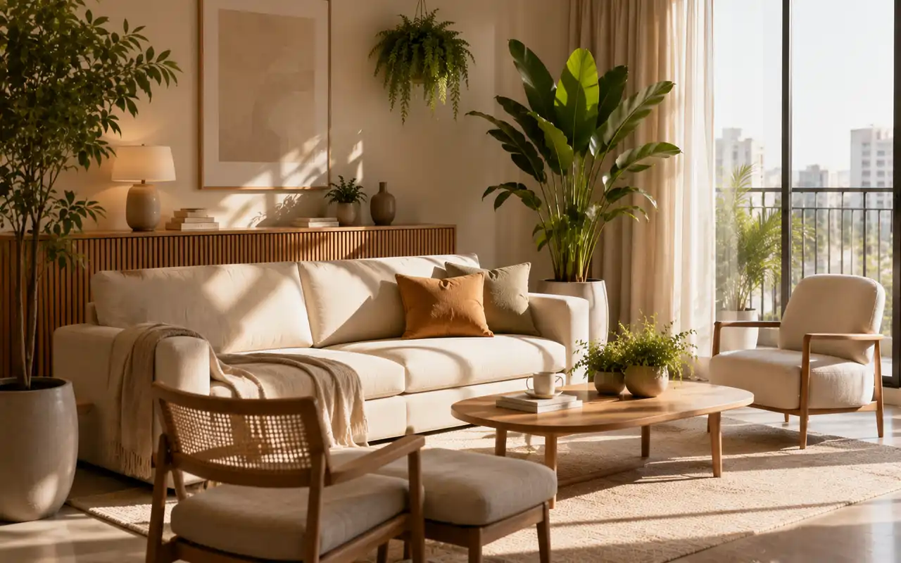 Plantas para decorar a sala: como escolher de acordo com luz e rotina