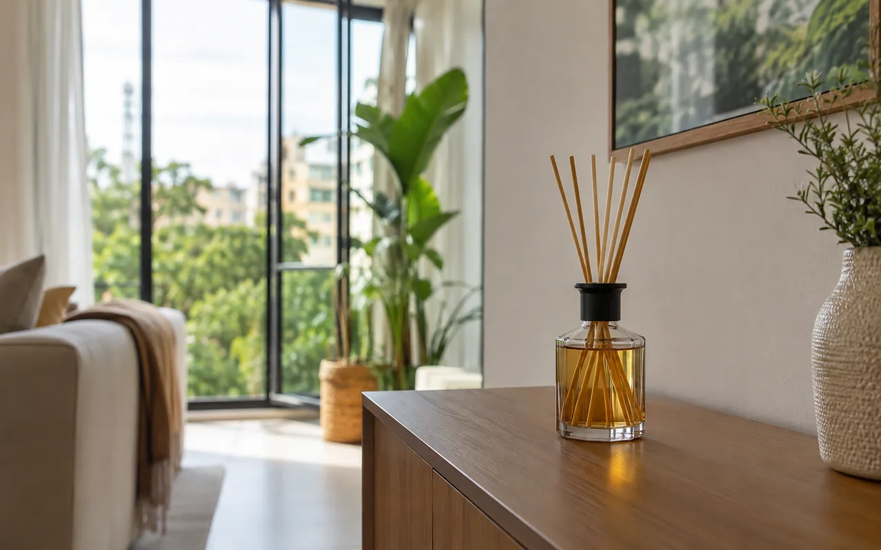 Qualidade do ar dentro de casa: ventilação, cheiros e produtos perfumados